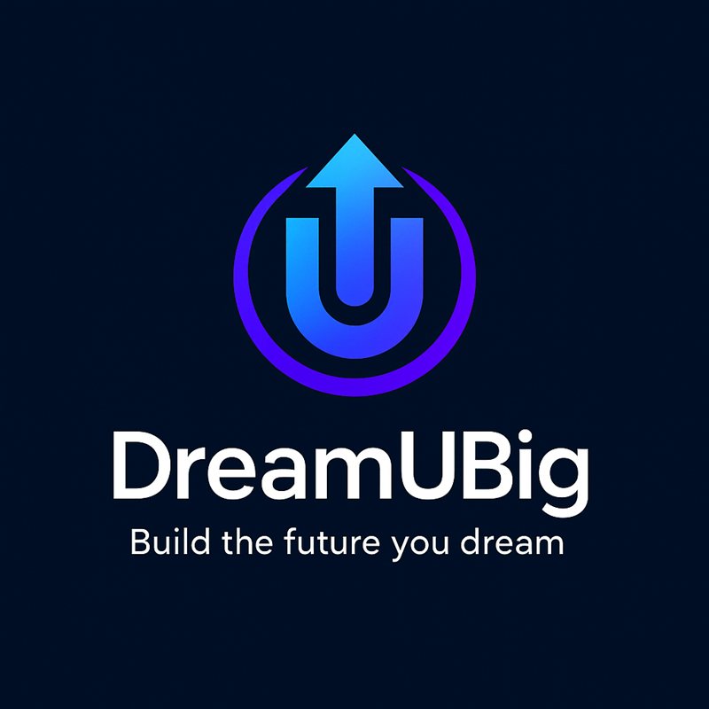 Logo DreamUBig — Build the future you dream